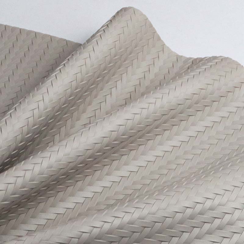 Meble ogrodowe Tkana tkanina ze skóry PCV