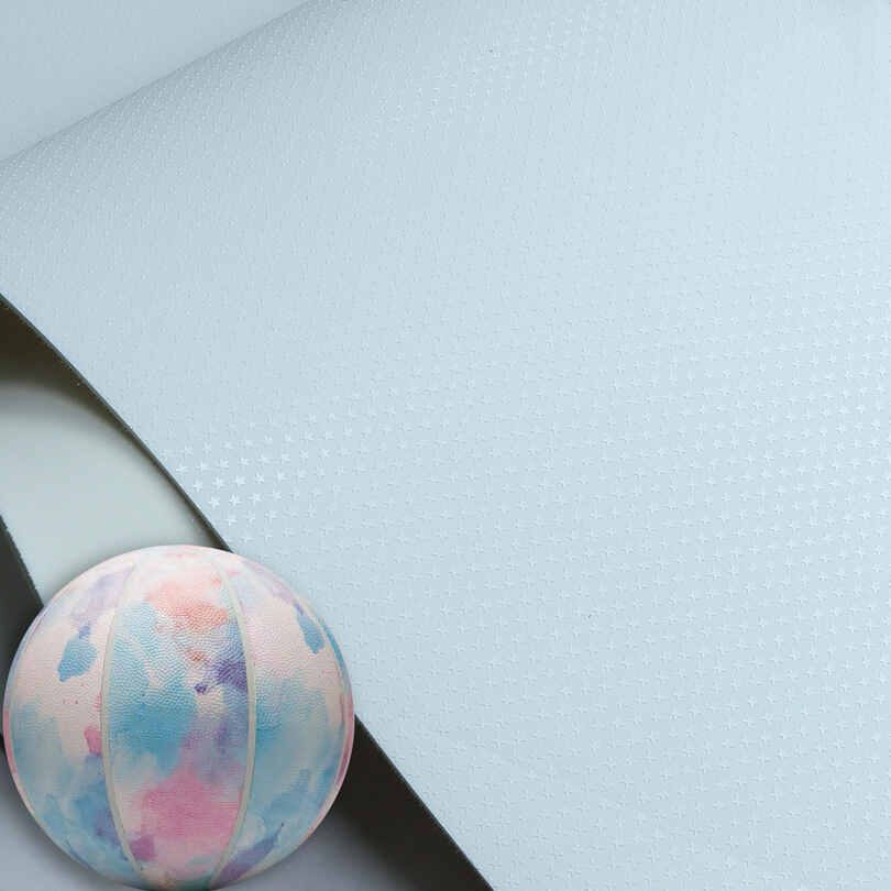 Skórzana tkanina ze wzorem gwiazdy, sportowe piłki nożnej